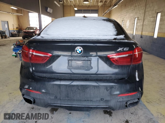2016 BMW X6 xDrive35i with VIN 5UXKU2C51G0N80724, listed as a Copart auction lot 38999033 with 89,747 mi miles. Bid and sale history available at carsss.com. Image 6.