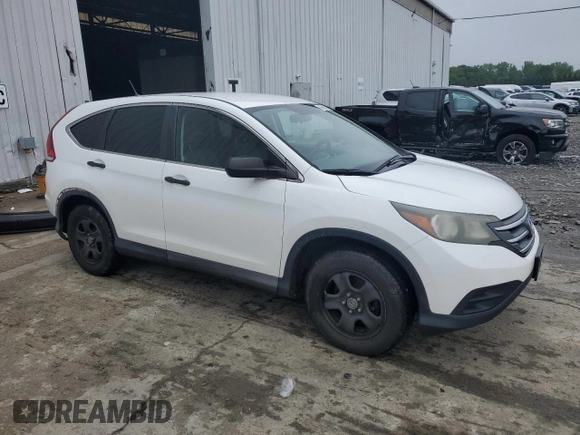 2012 Honda CR-V LX with VIN 5J6RM4H38CL042818, listed as a Copart auction lot 56860095 with 244,937 mi miles and Salvage title. Bid and sale history available at DreamBid. Image 4.