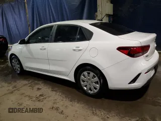 2021 Kia Rio S with VIN 3KPA24AD4ME407002, listed as a Copart auction lot 41602435 with 32,666 mi miles and Salvage Title. Bid and sale history available at DreamBid. Image 2.