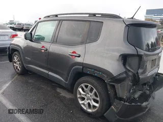 2017 Jeep Renegade Latitude with VIN ZACCJABB2HPG16741, listed as a IAAI auction lot 41746500 with 36,619 mi miles. Bid and sale history available at carsss.com. Image 14.