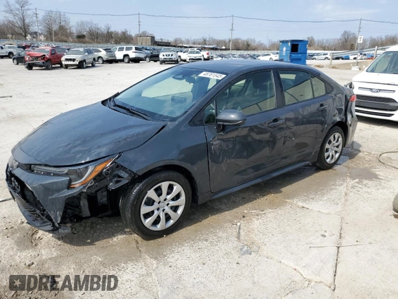2023 Toyota Corolla LE z VIN JTDB4MEE3P3014377, wystawiony jako Copart lot #48761545 z przebiegiem 8 798 mil mil oraz Szkoda całkowita • Salvage title. Historia ofert i sprzedaży dostępna na DreamBid. Obrazek 1.