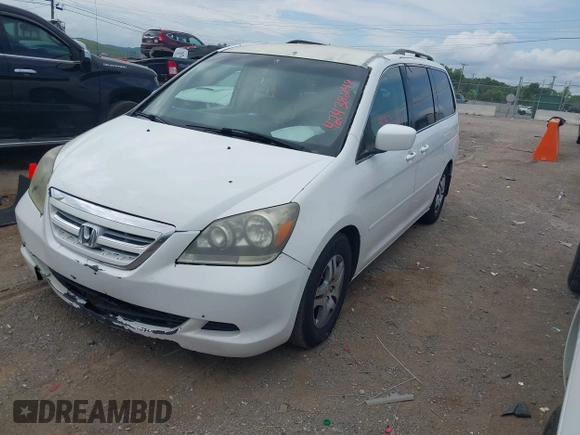 2007 Honda Odyssey EX с VIN 5FNRL38467B015508, выставлен на аукционе IAAI как лот 42438248 с пробегом Не указан миль и . История ставок и продаж доступна на DreamBid. Изображение 2.