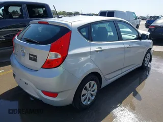 2017 Hyundai Accent SE with VIN KMHCT5AE4HU315623, listed as a IAAI auction lot 41813017 with 111,595 mi miles. Bid and sale history available at carsss.com. Image 4.