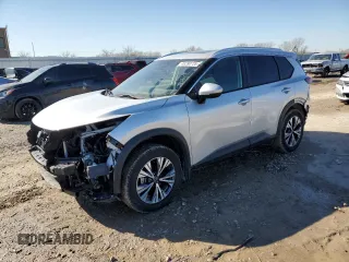 2022 Nissan Rogue SV with VIN 5N1BT3BB8NC706070, listed as a Copart auction lot 46290735 with 38,978 mi miles and Salvage Title. Bid and sale history available at DreamBid. Image 1.