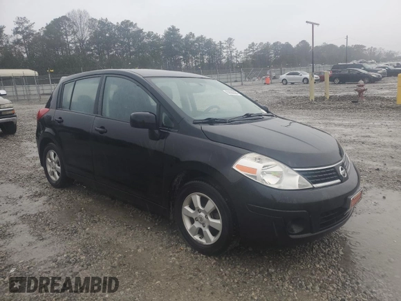 2009 Nissan Versa 1.8 SL with VIN 3N1BC13EX9L496828, listed as a Copart auction lot 82880084 with 0 mi miles and Salvage Title. Bid and sale history available at carsss.com. Image 4.