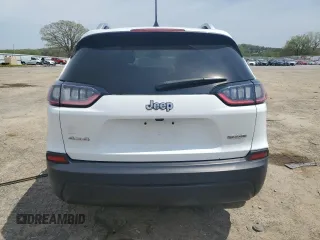 2019 Jeep Cherokee Latitude Plus with VIN 1C4PJMLB3KD405121, listed as a Copart auction lot 55974375 with 39,640 mi miles and Salvage title. Bid and sale history available at DreamBid. Image 6.
