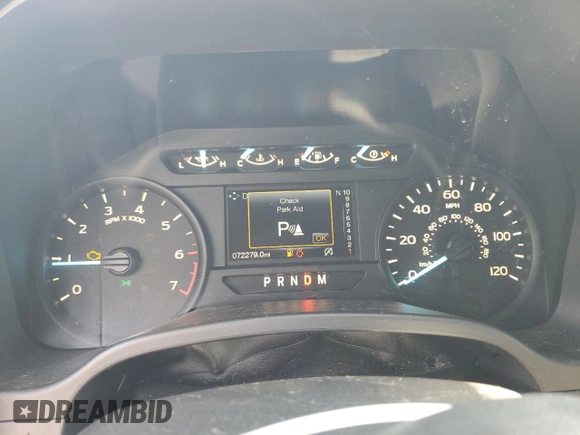 2018 Ford F-150 XL with VIN 1FTEX1CP3JFB09258, listed as a Copart auction lot 65053095 with 72,279 mi miles and Clean title. Bid and sale history available at DreamBid. Image 9.
