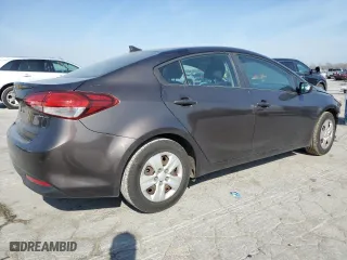 2017 Kia Forte LX with VIN 3KPFK4A74HE149795, listed as a Copart auction lot 51014685 with 0 mi miles and Salvage Title. Bid and sale history available at carsss.com. Image 3.