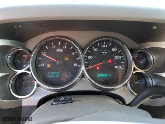 2014 Chevrolet Silverado 2500HD LT with VIN 1GC1KXE88EF135835, listed as a Copart auction lot 45956375 with 116,686 mi miles and Non Repairable. Bid and sale history available at carsss.com. Image 9.