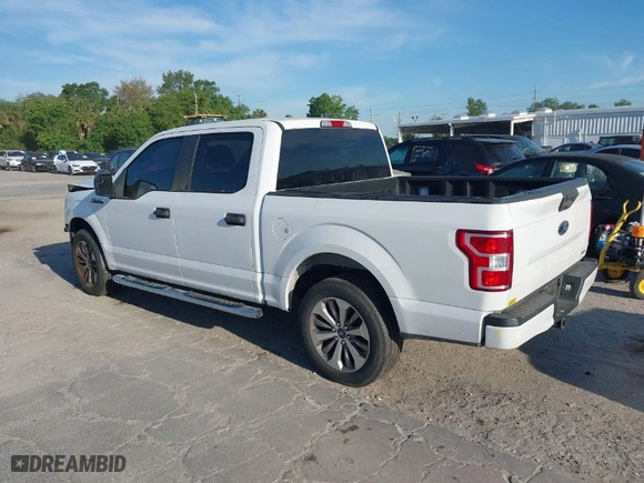 2018 Ford F-150 XL with VIN 1FTEW1CP7JKC91217, listed as a IAAI auction lot 41892472 with 64,443 mi miles. Bid and sale history available at carsss.com. Image 3.