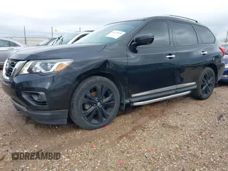 2017 Nissan Pathfinder SL with VIN 5N1DR2MM7HC667864, listed as a IAAI auction lot 41219528 with 127,240 mi miles. Bid and sale history available at carsss.com. Image 17.