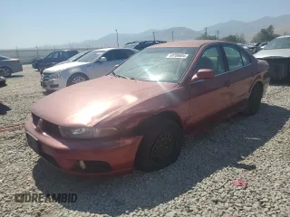 2002 Mitsubishi Galant ES z VIN 4A3AA46G02E038702, wystawiony jako Copart lot #69708684 z przebiegiem 150 817 mil mil oraz Szkoda całkowita • Salvage title. Historia ofert i sprzedaży dostępna na DreamBid. Obrazek 1.