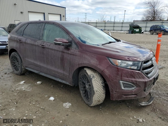 2017 Ford Edge Sport with VIN 2FMPK4AP7HBB09346, listed as a Copart auction lot 50621545 with 98,314 mi miles and Non Repairable. Bid and sale history available at carsss.com. Image 4.
