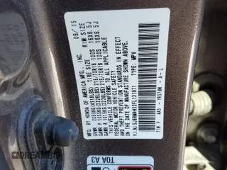 2015 Honda CR-V LX with VIN 5J6RM4H32FL131871, listed as a Copart auction lot 43641615 with 93,860 mi miles and Salvage Title. Bid and sale history available at DreamBid. Image 13.