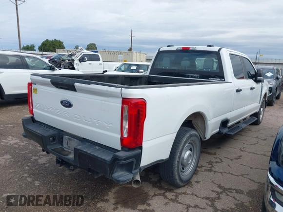 2023 Ford F-250 XL with VIN 1FT7W2AA0PEC19957, listed as a IAAI auction lot 42608828 with 32,684 mi miles and . Bid and sale history available at DreamBid. Image 4.