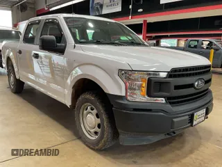 2018 Ford F-150 XL with VIN 1FTEW1E55JKE93839, listed as a IAAI auction lot 42354037 with 136,562 mi miles and . Bid and sale history available at DreamBid. Image 1.