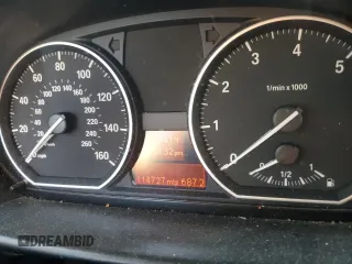 2009 BMW 1 Series 128i with VIN WBAUP735X9VF07209, listed as a Copart auction lot 85059184 with 114,727 mi miles and Salvage Title. Bid and sale history available at carsss.com. Image 9.