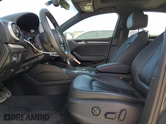 2019 Audi A3 Sedan Premium with VIN WAUAUGFF1K1013136, listed as a Copart auction lot 48603865 with 69,977 mi miles and Salvage Title. Bid and sale history available at carsss.com. Image 7.