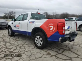 2021 Ford Ranger XL z VIN 1FTER1EH4MLD20801, wystawiony jako Copart lot #86703174 z przebiegiem 76 259 mil mil oraz Szkoda całkowita • Salvage title. Historia ofert i sprzedaży dostępna na DreamBid. Obrazek 2.