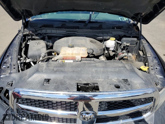 2018 Ram 1500 Tradesman z VIN 1C6RR7FM7JS273045, wystawiony jako Copart lot #49614095 z przebiegiem 68 568 mil mil oraz Czysty tytuł • Clean title. Historia ofert i sprzedaży dostępna na DreamBid. Obrazek 11.