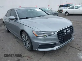 2013 Audi A6 3.0T Prestige with VIN WAUHGAFC2DN009441, listed as a IAAI auction lot 41848400 with 147,198 mi miles. Bid and sale history available at carsss.com. Image 1.