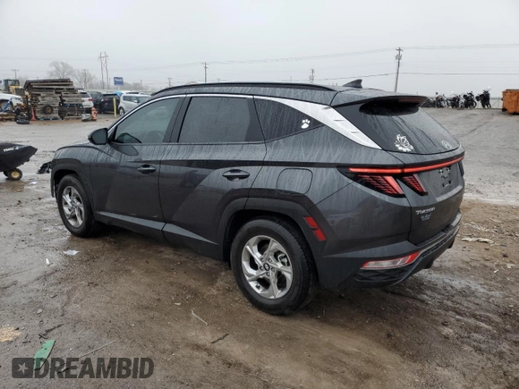 2022 Hyundai Tucson SEL with VIN 5NMJB3AE2NH084341, listed as a Copart auction lot 43927375 with 12,456 mi miles and Salvage Title. Bid and sale history available at carsss.com. Image 2.
