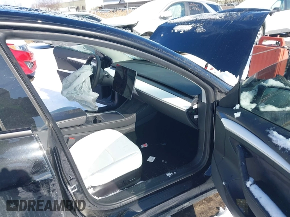 2023 Tesla Model 3 Performance with VIN 5YJ3E1EC7PF423161, listed as a IAAI auction lot 41566987 with 22,111 mi miles. Bid and sale history available at carsss.com. Image 5.