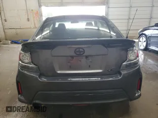 2015 Scion tC with VIN JTKJF5C70FJ002254, listed as a Copart auction lot 53077385 with 117,221 mi miles and Salvage Title. Bid and sale history available at carsss.com. Image 6.