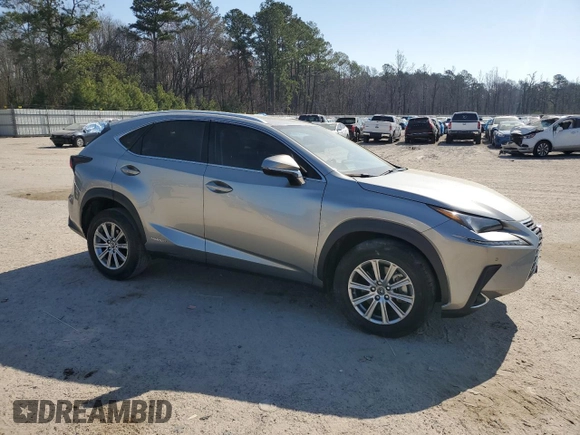 2021 Lexus NX 300h z VIN JTJDJRDZ2M2148962, wystawiony jako Copart lot #48935745 z przebiegiem 41 682 mil mil oraz Szkoda całkowita • Salvage title. Historia ofert i sprzedaży dostępna na DreamBid. Obrazek 4.