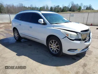 2016 Buick Enclave Leather with VIN 5GAKVBKD4GJ121741, listed as a IAAI auction lot 41774562 with 144,946 mi miles. Bid and sale history available at carsss.com. Image 1.