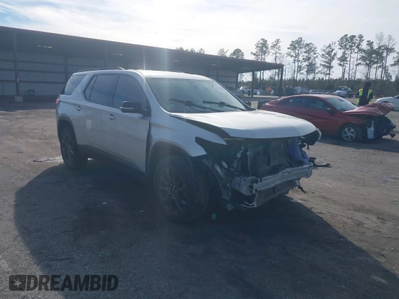2020 Chevrolet Traverse RS with VIN 1GNERJKW5LJ210618, listed as a IAAI auction lot 41386165 with 84,983 mi miles and . Bid and sale history available at DreamBid. Image 1.