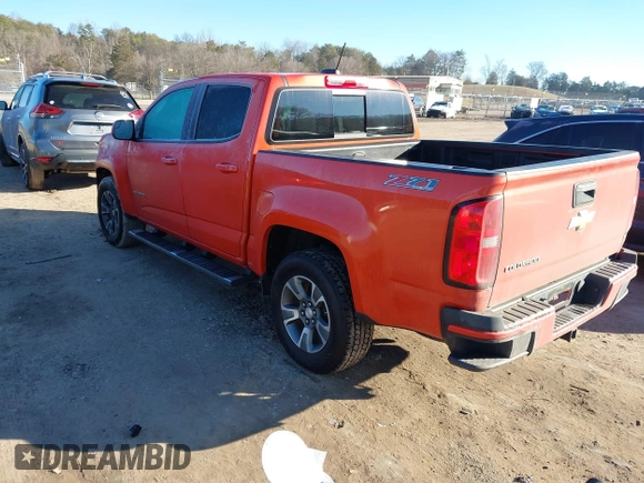 2016 Chevrolet Colorado 4WD Z71 with VIN 1GCGTDE3XG1305980, listed as a IAAI auction lot 41351859 with 89,966 mi miles and . Bid and sale history available at DreamBid. Image 3.