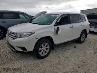 2013 Toyota Highlander with VIN 5TDZA3EH2DS045254, listed as a Copart auction lot 50244815 with 74,507 mi miles and Salvage Title. Bid and sale history available at carsss.com. Image 1.