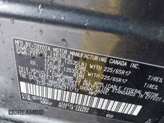 2022 Toyota RAV4 XLE с VIN 2T3P1RFV0NC311712, выставлен на аукционе IAAI как лот 42683117 с пробегом 87 493 миль миль и . История ставок и продаж доступна на DreamBid. Изображение 9.