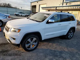2016 Jeep Grand Cherokee Limited with VIN 1C4RJFBM2GC326818, listed as a Copart auction lot 87523395 with 154,503 mi miles and Clean title. Bid and sale history available at DreamBid. Image 1.