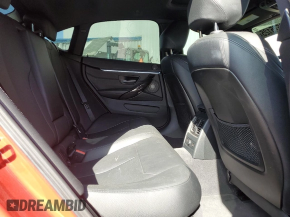 2017 BMW 4 Series 430i xDrive with VIN WBA4F9C54HG439603, listed as a Copart auction lot 62525125 with 40,331 mi miles and Salvage title. Bid and sale history available at DreamBid. Image 10.