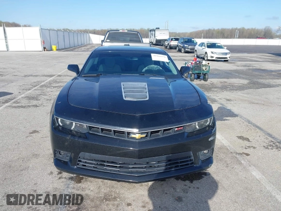 2014 Chevrolet Camaro SS with VIN 2G1FJ1EJ8E9305427, listed as a IAAI auction lot 41968978 with 157,577 mi miles. Bid and sale history available at carsss.com. Image 12.