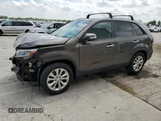 2014 Kia Sorento EX with VIN 5XYKU4A72EG516233, listed as a Copart auction lot 53375655 with 96,991 mi miles and Salvage title. Bid and sale history available at DreamBid. Image 1.