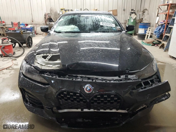 2022 BMW 4 Series M440i xDrive with VIN WBA63AT08NCK30746, listed as a Copart auction lot 42396935 with 0 mi miles and Salvage Title. Bid and sale history available at carsss.com. Image 5.
