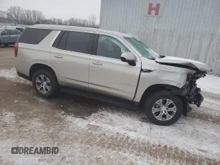 2022 GMC Yukon SLE with VIN 1GKS2AKD5NR352281, listed as a Copart auction lot 87829505 with 17,769 mi miles and Clean Title. Bid and sale history available at carsss.com. Image 4.