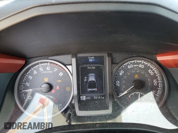2017 Toyota Tacoma SR5 with VIN 5TFDZ5BN5HX013648, listed as a Copart auction lot 47525475 with 59,141 mi miles and Salvage Title. Bid and sale history available at DreamBid. Image 9.