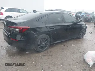 2025 Honda Civic Sport with VIN 2HGFE2F54SH538937, listed as a IAAI auction lot 42177510 with 5,182 mi miles and . Bid and sale history available at DreamBid. Image 4.