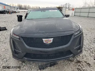 2024 Cadillac CT5-V with VIN 1G6DV5RW0R0130786, listed as a Copart auction lot 46894525 with 0 mi miles and Salvage Title. Bid and sale history available at carsss.com. Image 5.