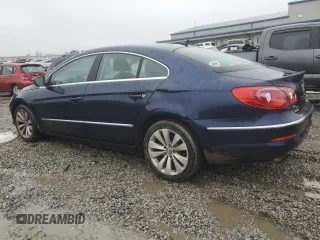 2012 Volkswagen CC Sport PZEV with VIN WVWMP7AN7CE541988, listed as a Copart auction lot 44253715 with 150,375 mi miles and Salvage Title. Bid and sale history available at carsss.com. Image 2.