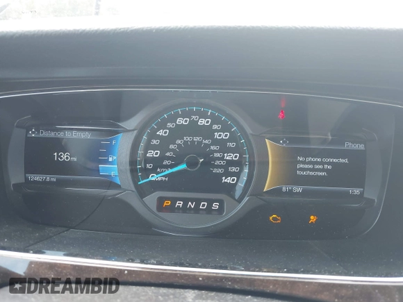 2015 Ford Taurus Limited with VIN 1FAHP2F89FG182598, listed as a IAAI auction lot 42222372 with 124,627 mi miles and . Bid and sale history available at DreamBid. Image 7.
