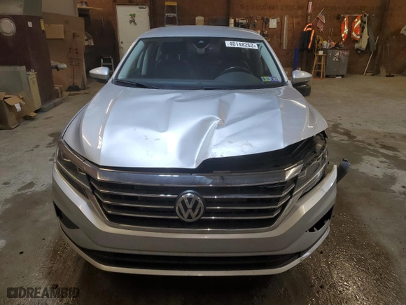 2020 Volkswagen Passat 2.0T SE with VIN 1VWSA7A36LC010412, listed as a Copart auction lot 40148263 with 56,508 mi miles. Bid and sale history available at carsss.com. Image 5.