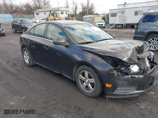2014 Chevrolet Cruze 1LT with VIN 1G1PC5SB0E7115268, listed as a IAAI auction lot 41215016 with 151,588 mi miles. Bid and sale history available at carsss.com. Image 1.