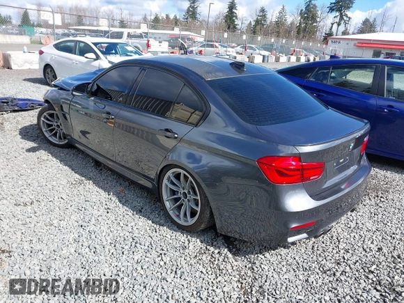 2016 BMW M3 with VIN WBS8M9C50G5E68015, listed as a IAAI auction lot 41776704 with 59,047 mi miles and . Bid and sale history available at DreamBid. Image 3.