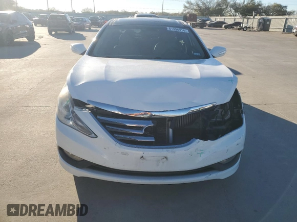 2014 Hyundai Sonata Limited with VIN 5NPEC4AB6EH817925, listed as a Copart auction lot 81996914 with 85,172 mi miles and Salvage Title. Bid and sale history available at DreamBid. Image 5.