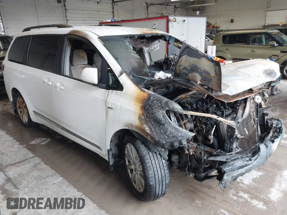 2017 Toyota Sienna LE with VIN 5TDJZ3DC5HS180200, listed as a IAAI auction lot 42204077 with 114,726 mi miles and . Bid and sale history available at DreamBid. Image 1.